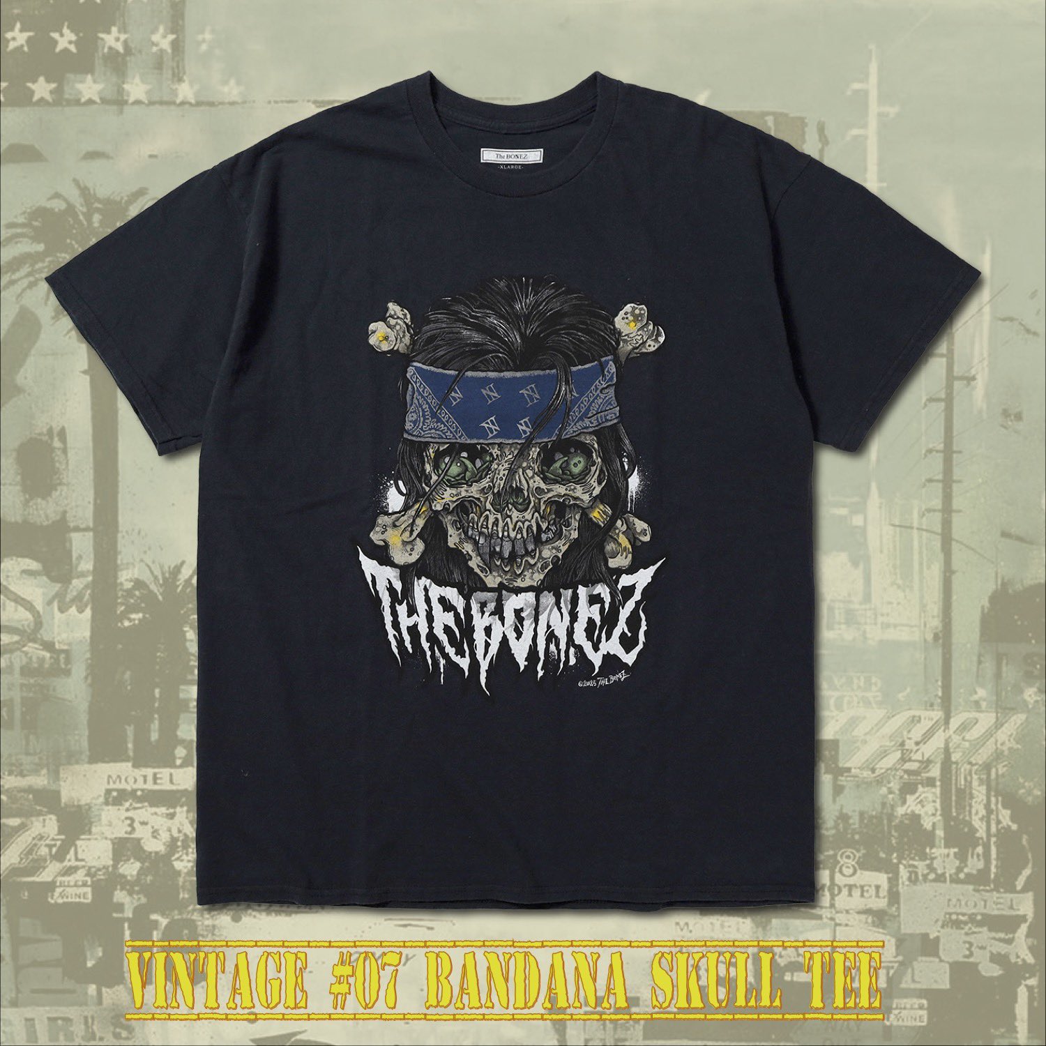 ミュージシャン The BONEZ SPAM Tee Amazon.co.jp: The BONEZ SPAM Tee