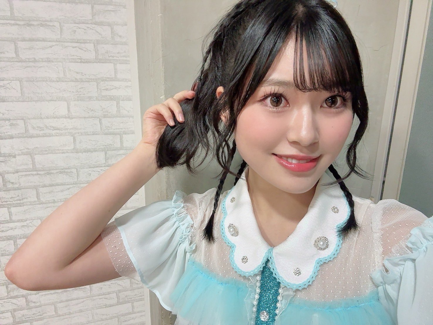 NMB48 8期生 黒島咲花 生写真 缶バッジ グッズ セット NMB48 8期生