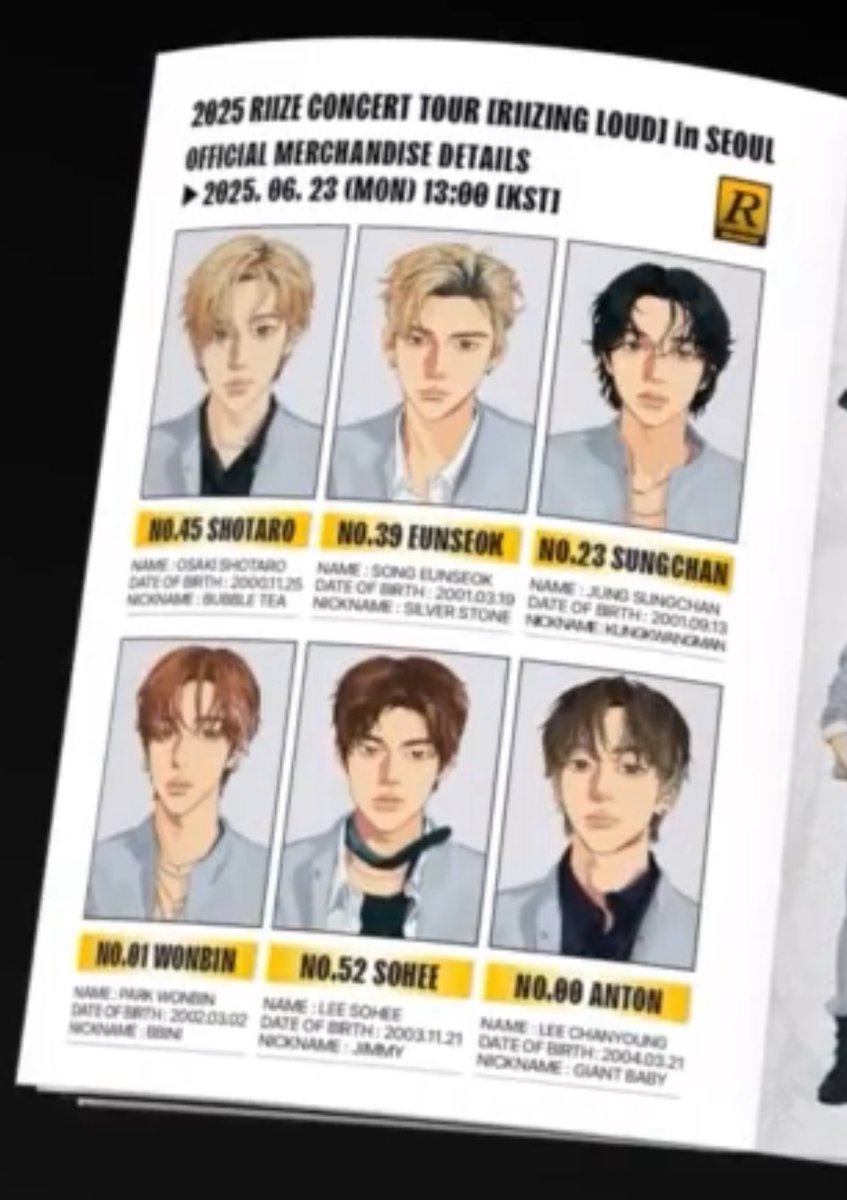 RIIZE ライズ アントン epiloge 直筆 サイン 色紙 RIIZE ライズ