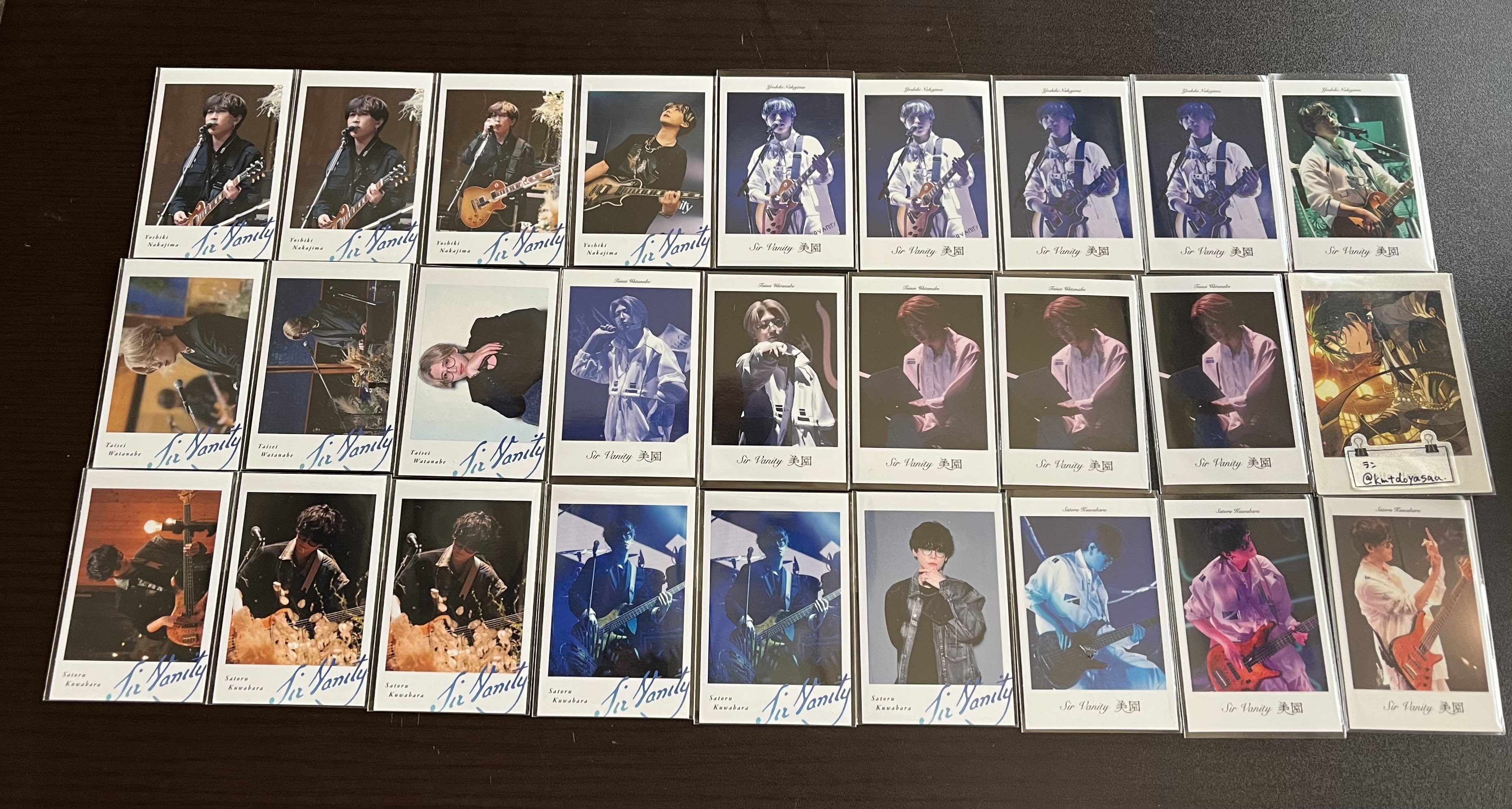 SirVanity cinéma タワレコ 特典 チェキ風カード 梅原裕一郎 Sir