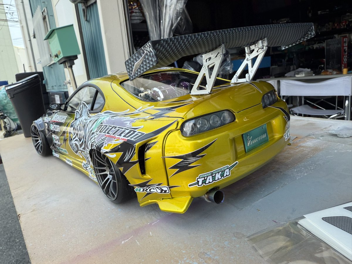 アディクション 80 スープラ BOMEX さーて、80スープラBOMEXテスト制作