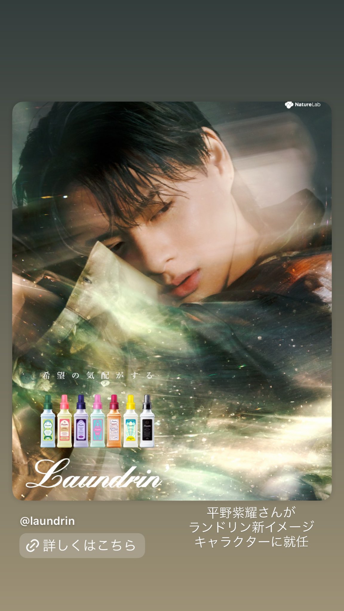 ☆非売品☆平野紫耀 ランドリン ボード 送料無料 ランドリン