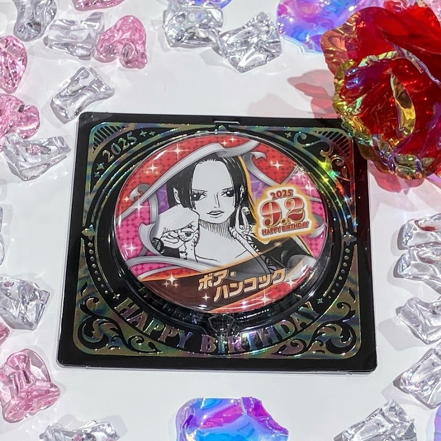 all faces 缶バッジ ONE PIECE ハンコック 未開封 all faces 缶バッジ