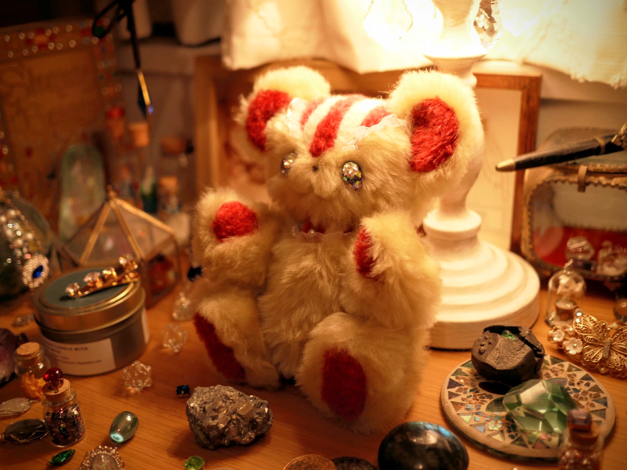 ぬいぐるみ アーティストベア テディベア 海外作家様 気怠うさぎ 兎