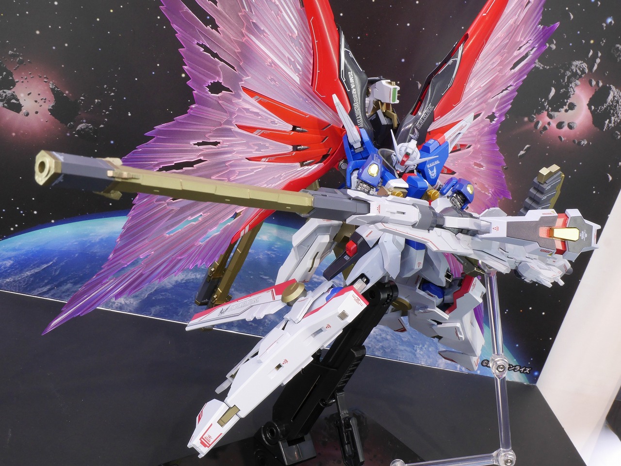 メタルロボット魂 デスティニーガンダムspec2 光の翼 ゼウスユニット