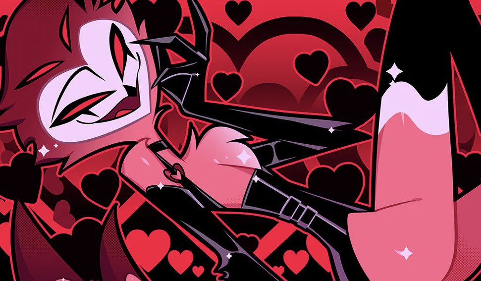 ハズビンホテル エンジェルダスト プレイマット バレンタイン Angel