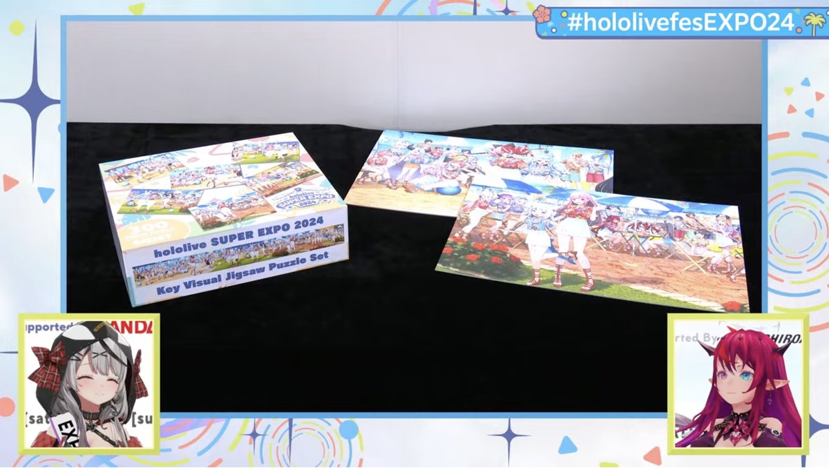 パズル hololive SUPER EXPO 2024 キービジュアルジグソーパズルセット