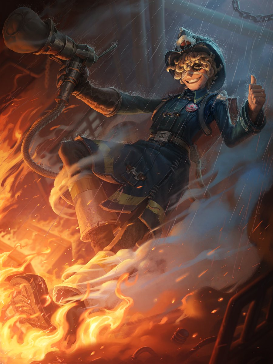 本日より #新サバイバー #火災調査員 がゲーム内に実装されるの！ 彼の