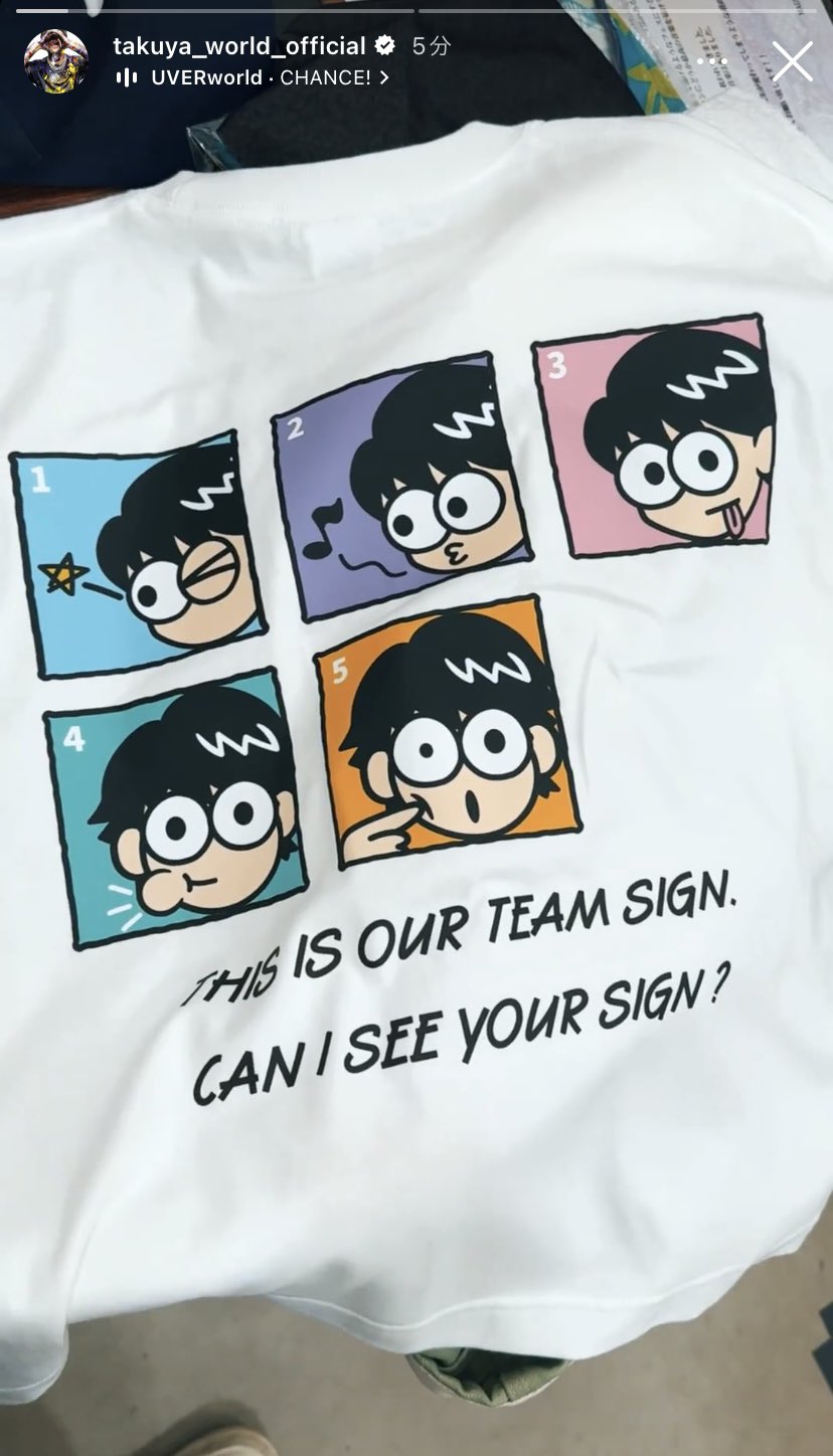 TAKUYA∞の創り方 Cropped T-Shirts.A UVERworld