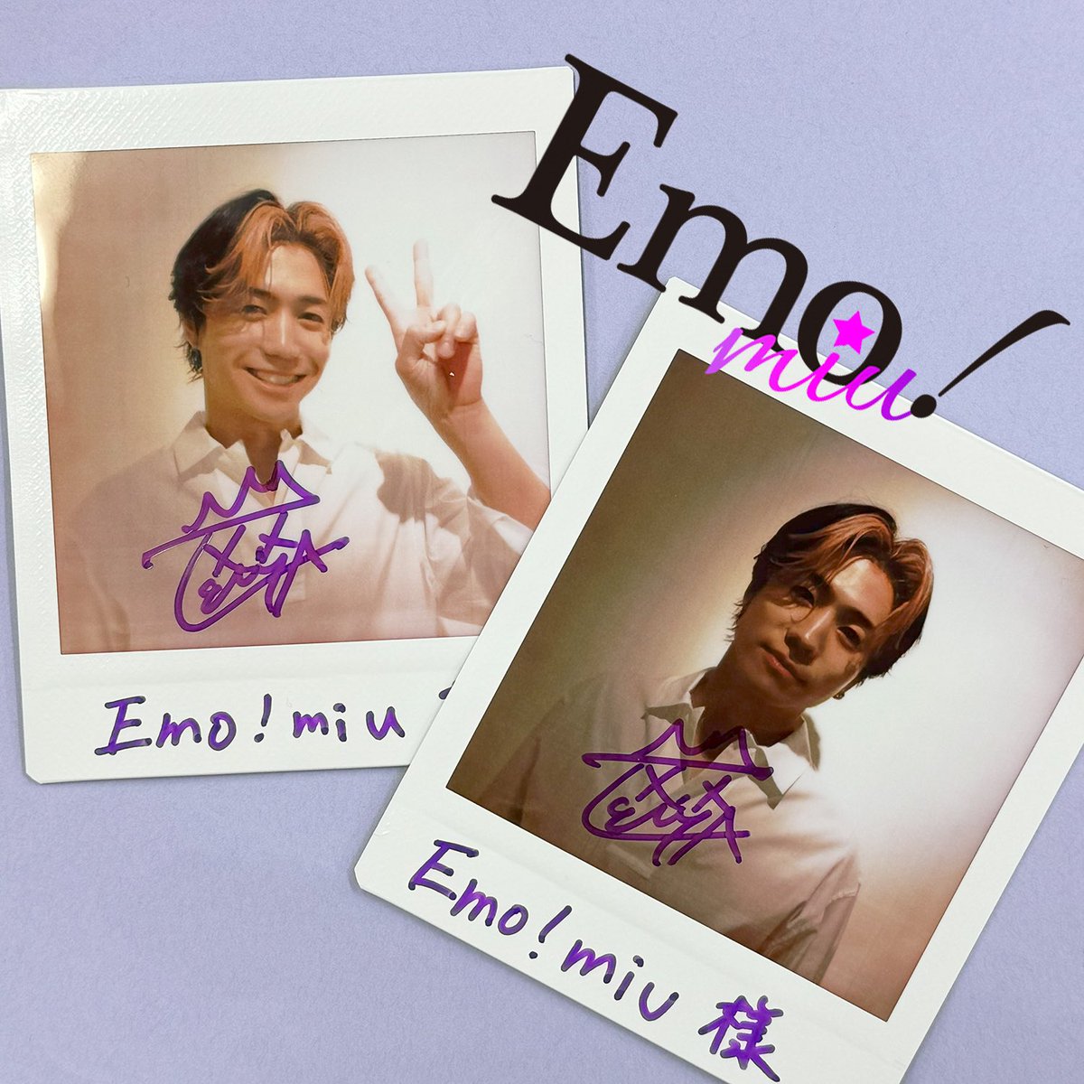 wayV ヤンヤン 直筆サイン入りチェキ wayV ヤンヤン 直筆サイン入り