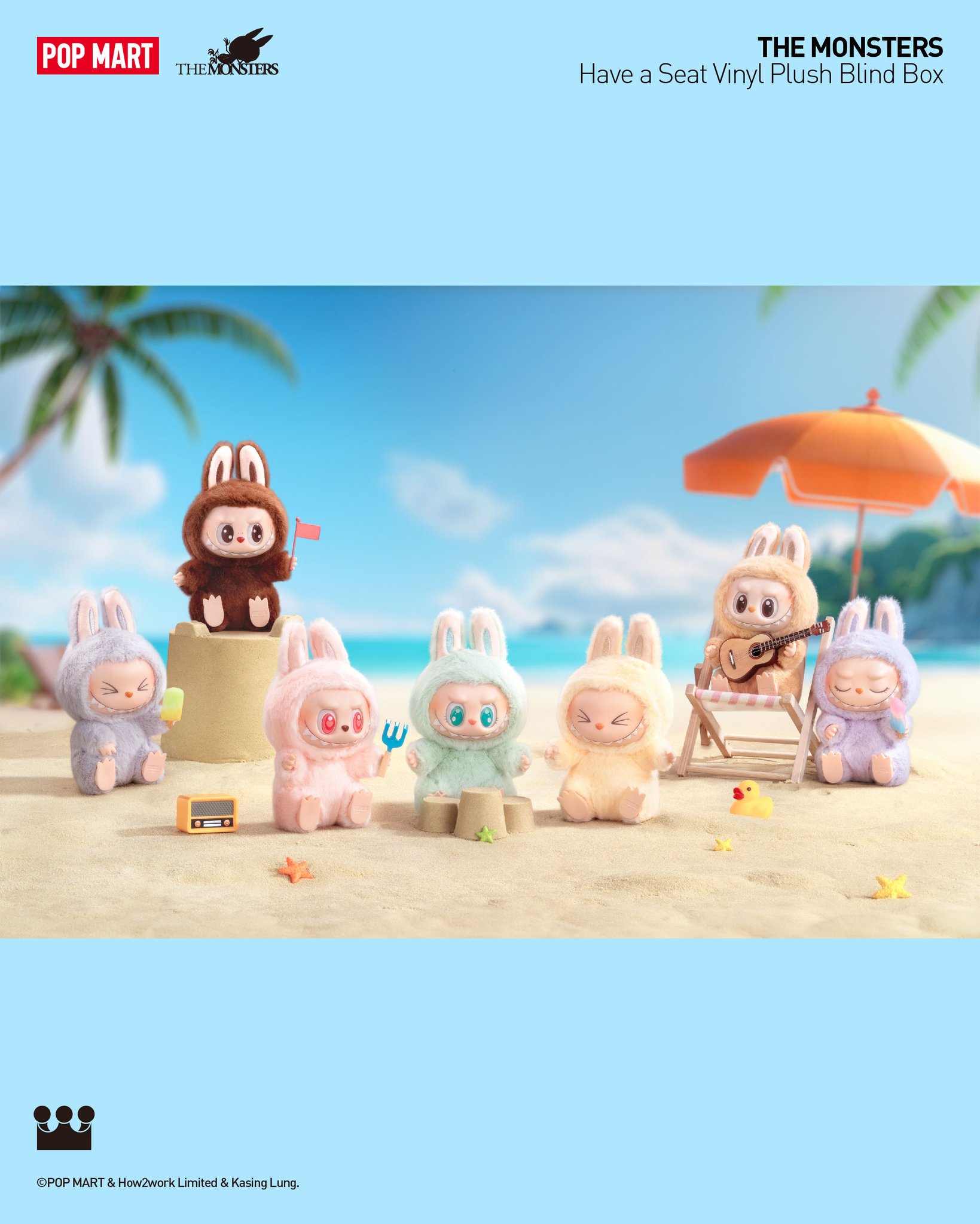 LABUBU THE MONSTERS Have a Seat ぬいぐるみ