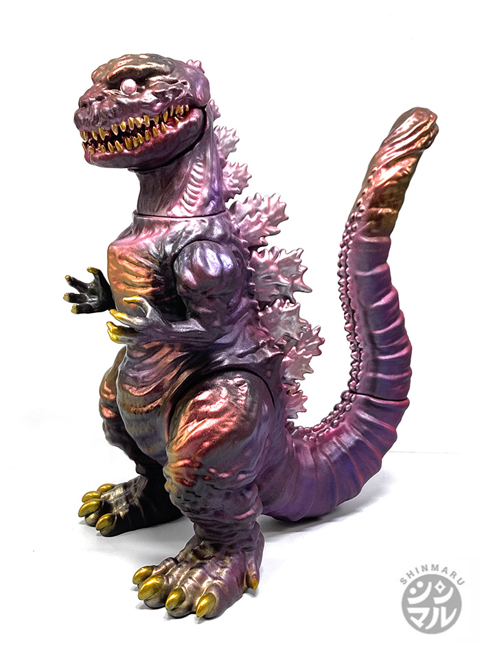 シンマル ゴジラ1954 電車セット 2個セット ソフトレジン 吉田真丸