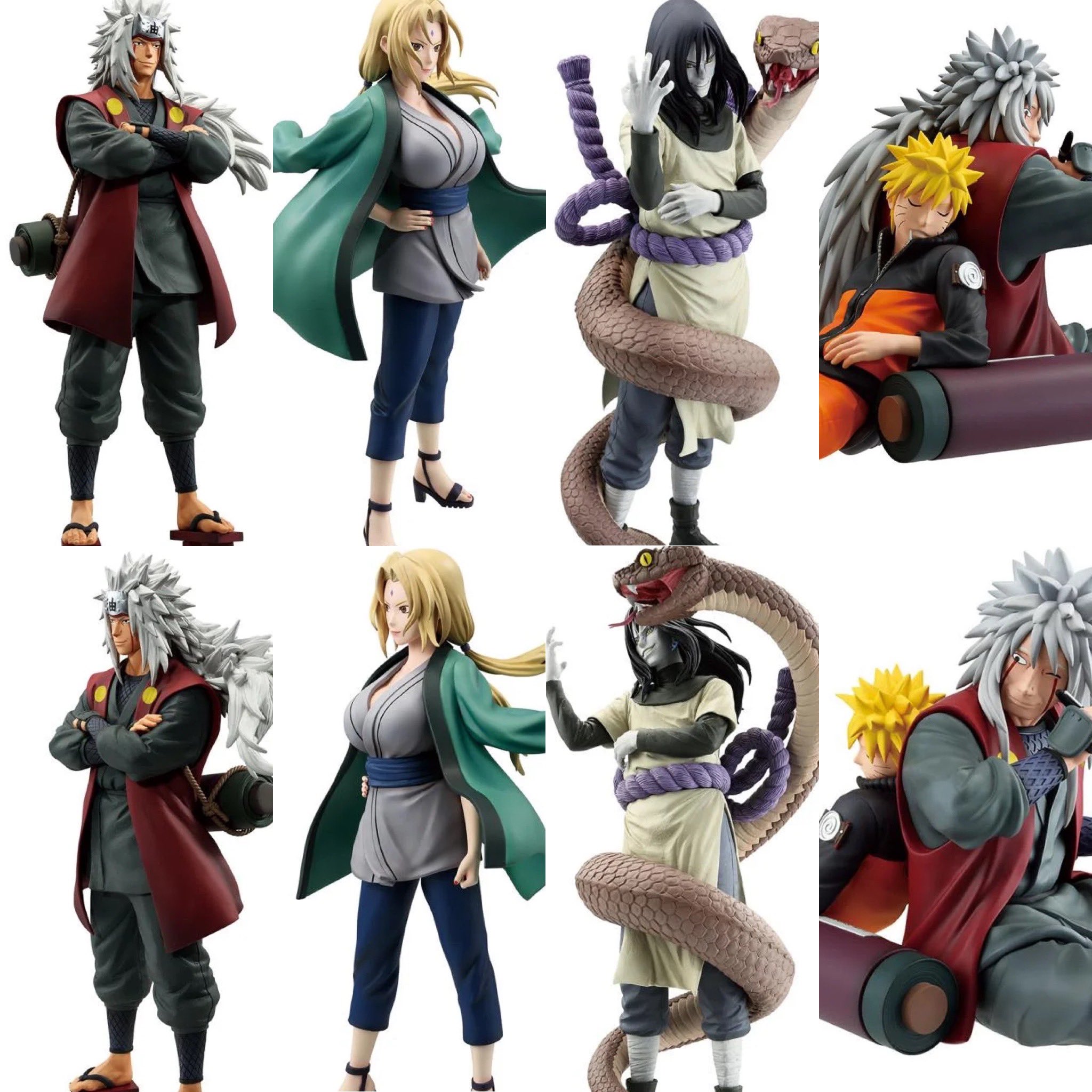 NARUTO 一番くじ A賞 うずまきナルト E賞 自来也 H賞5 I賞3 NARUTO一番