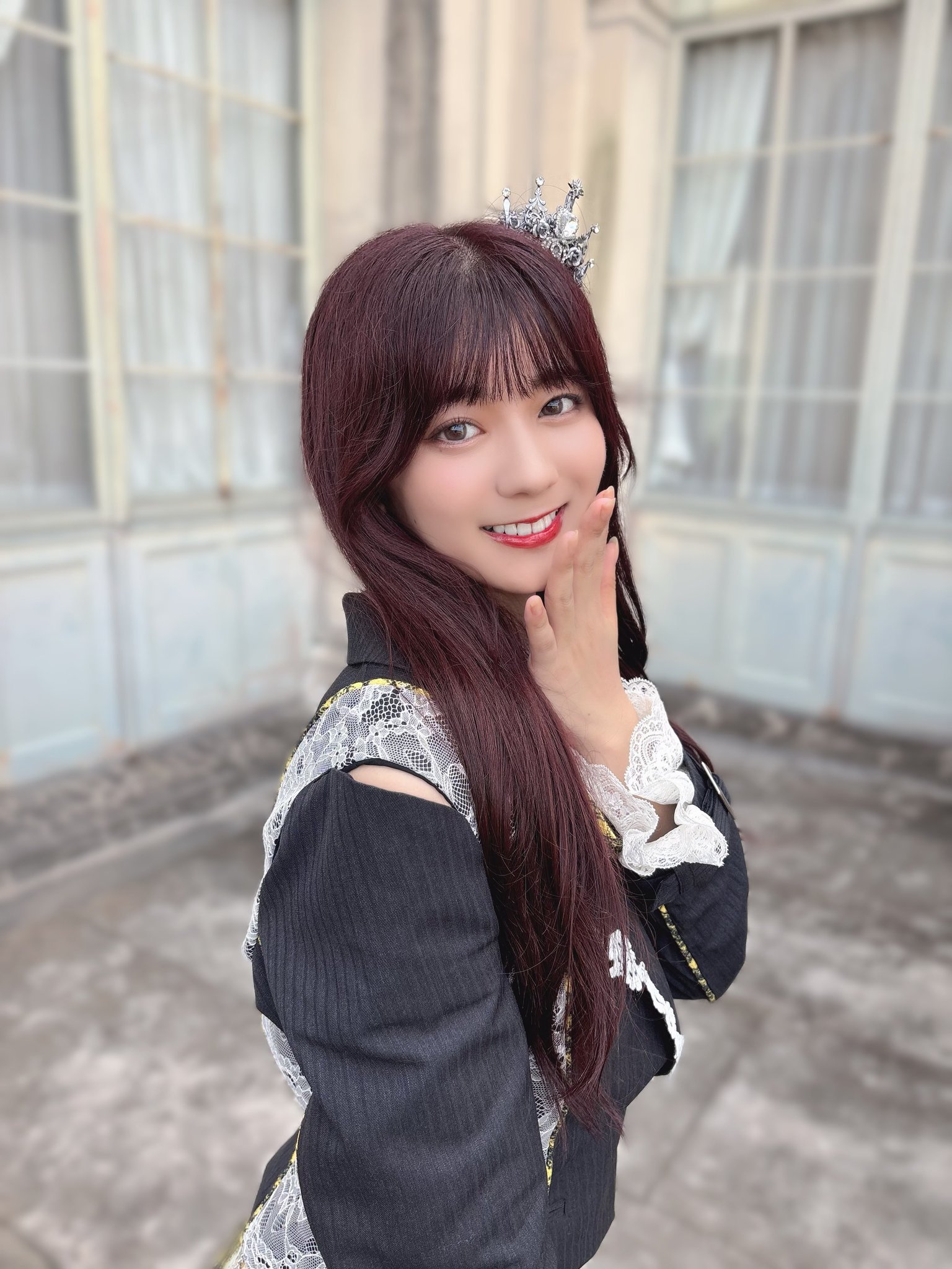 ≒JOY ≒JOY ニアジョイ 山野愛月 サインパネル 直筆 ダイナー衣装