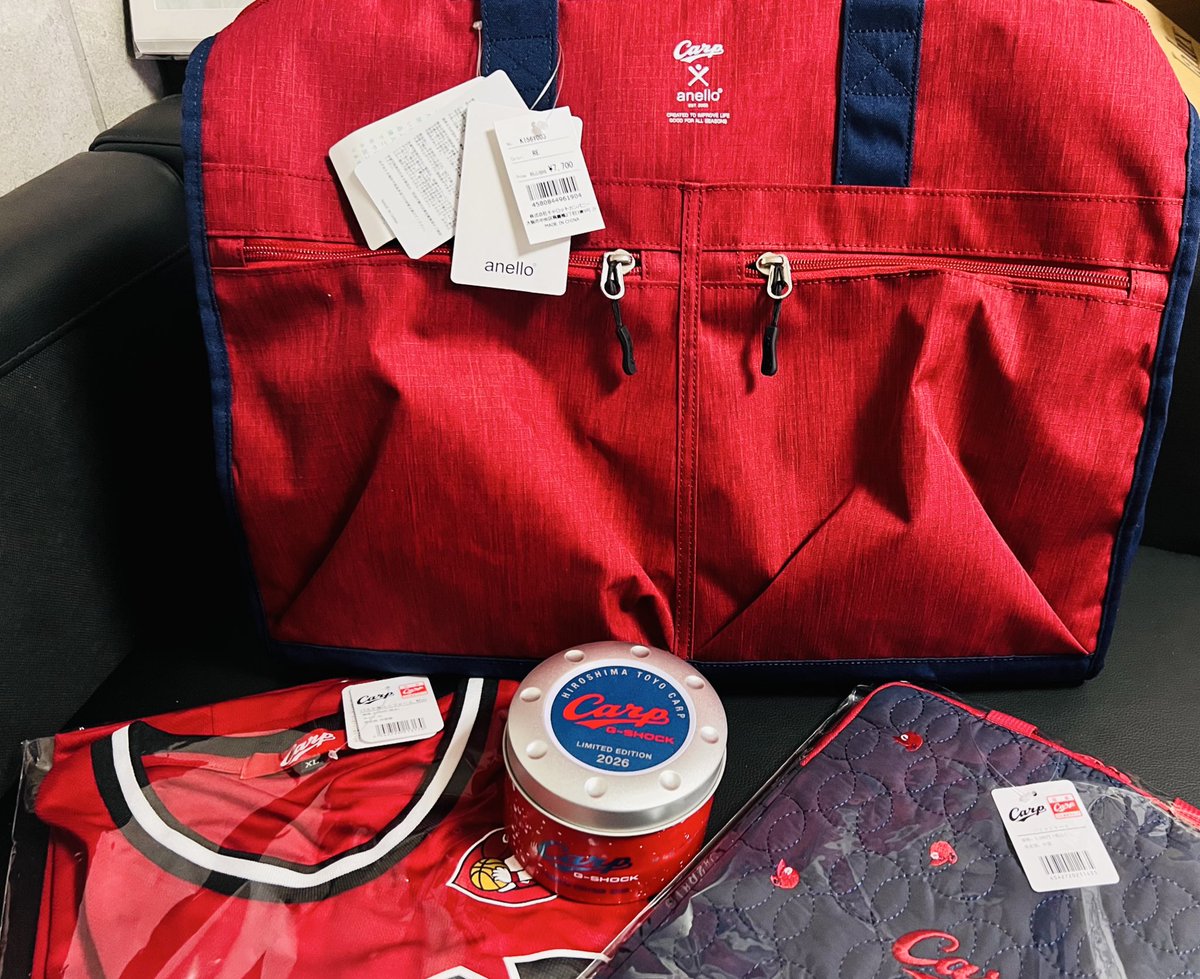 CARP anello コラボ ボストンバッグ 2026 数量限定 カバン anelloxCarp
