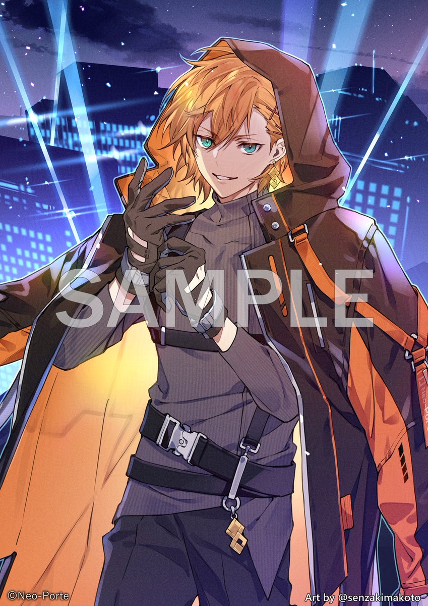 渋谷ハルさん、白雪レイドさんのイラストを描きました！ （ネオポルテ