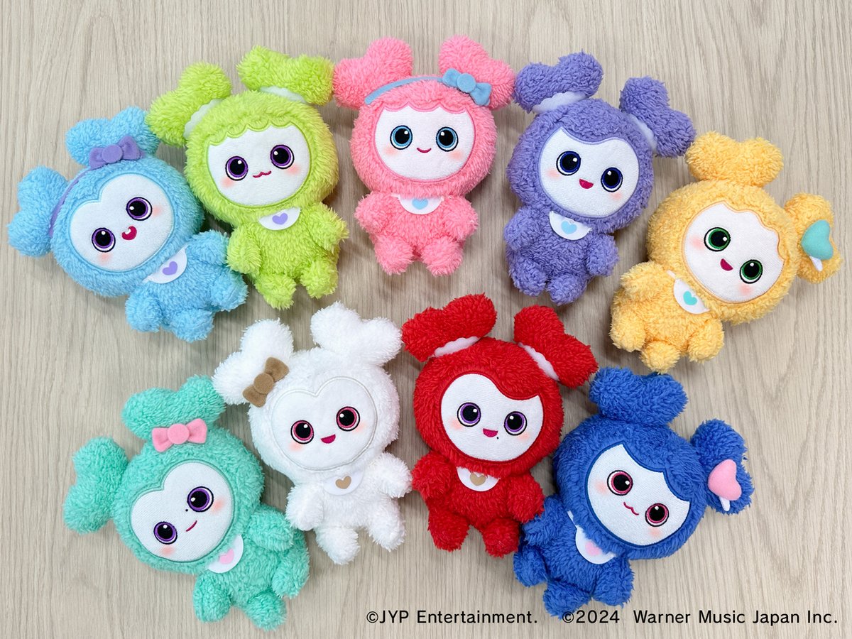 TWICE LOVELYS ふわもこおすわりぬいぐるみセット 値下げ GIGO限定
