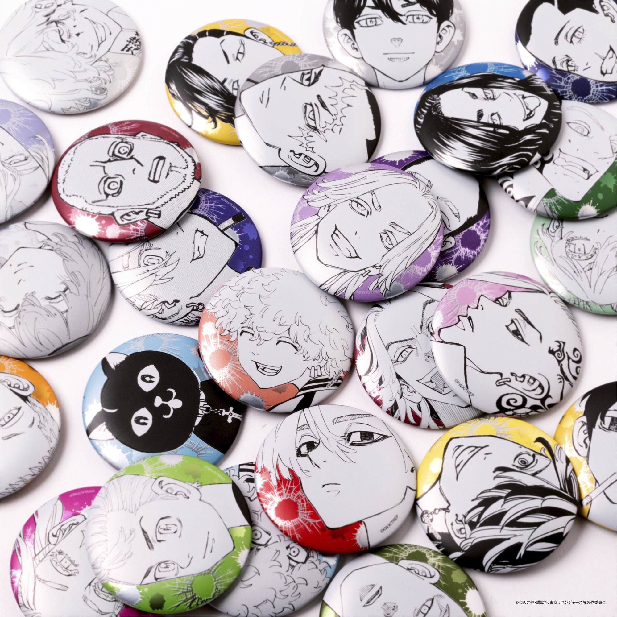 台湾限定 高雄開催 東京リベンジャーズ 東リべ展 限定缶バッジ 佐野