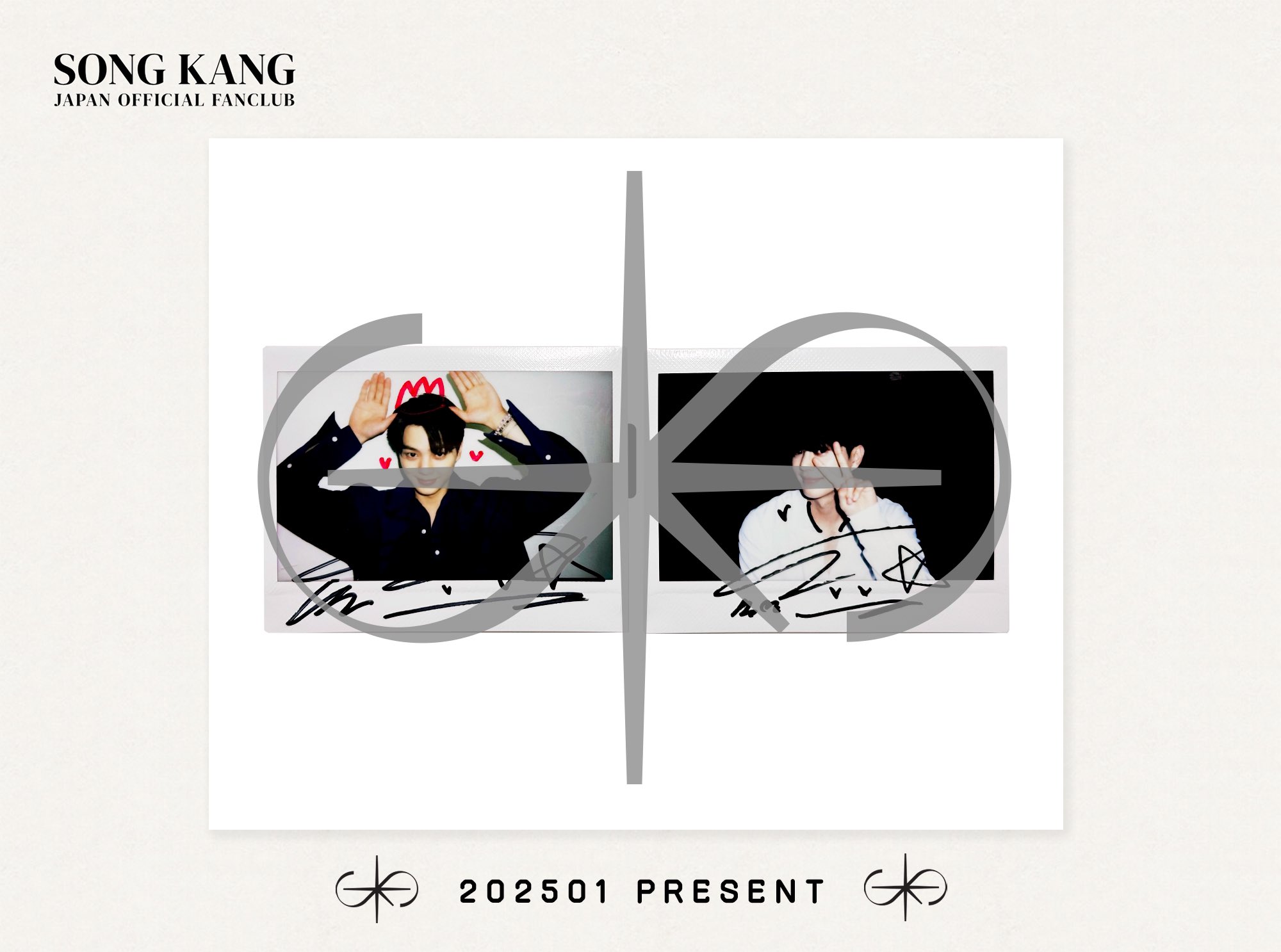 ATEEZ ソンファ 直筆サイン ポラロイド アチズ 성화 チェキ ATEEZ