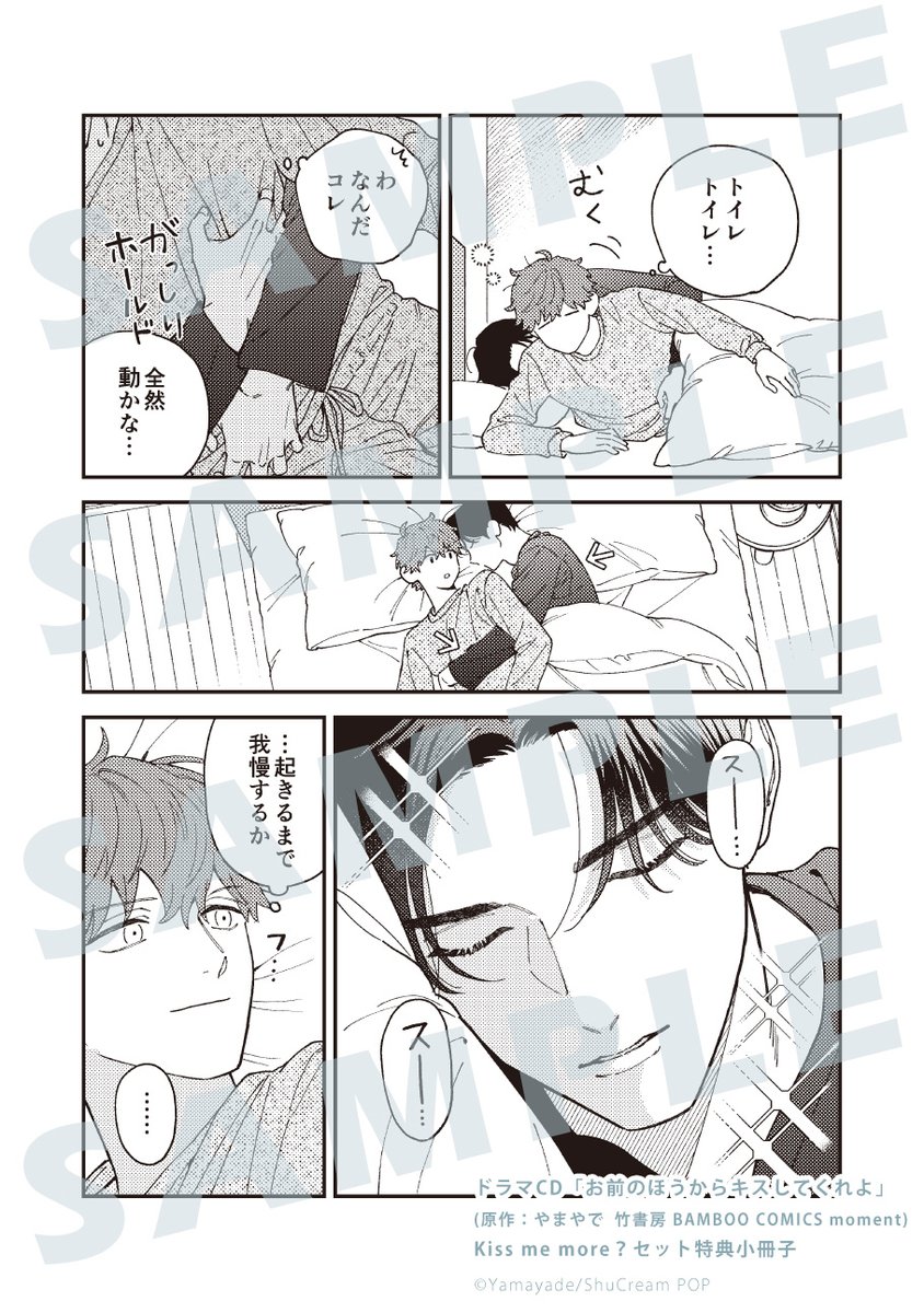 お前のほうからキスしてくれよ ドラマCD特装版／特典小冊子のチラ見せ