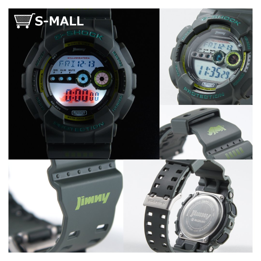 本日19:30より、SUZUKI JIMNY×CASIO G-SHOCK GD-100コラボウォッチ