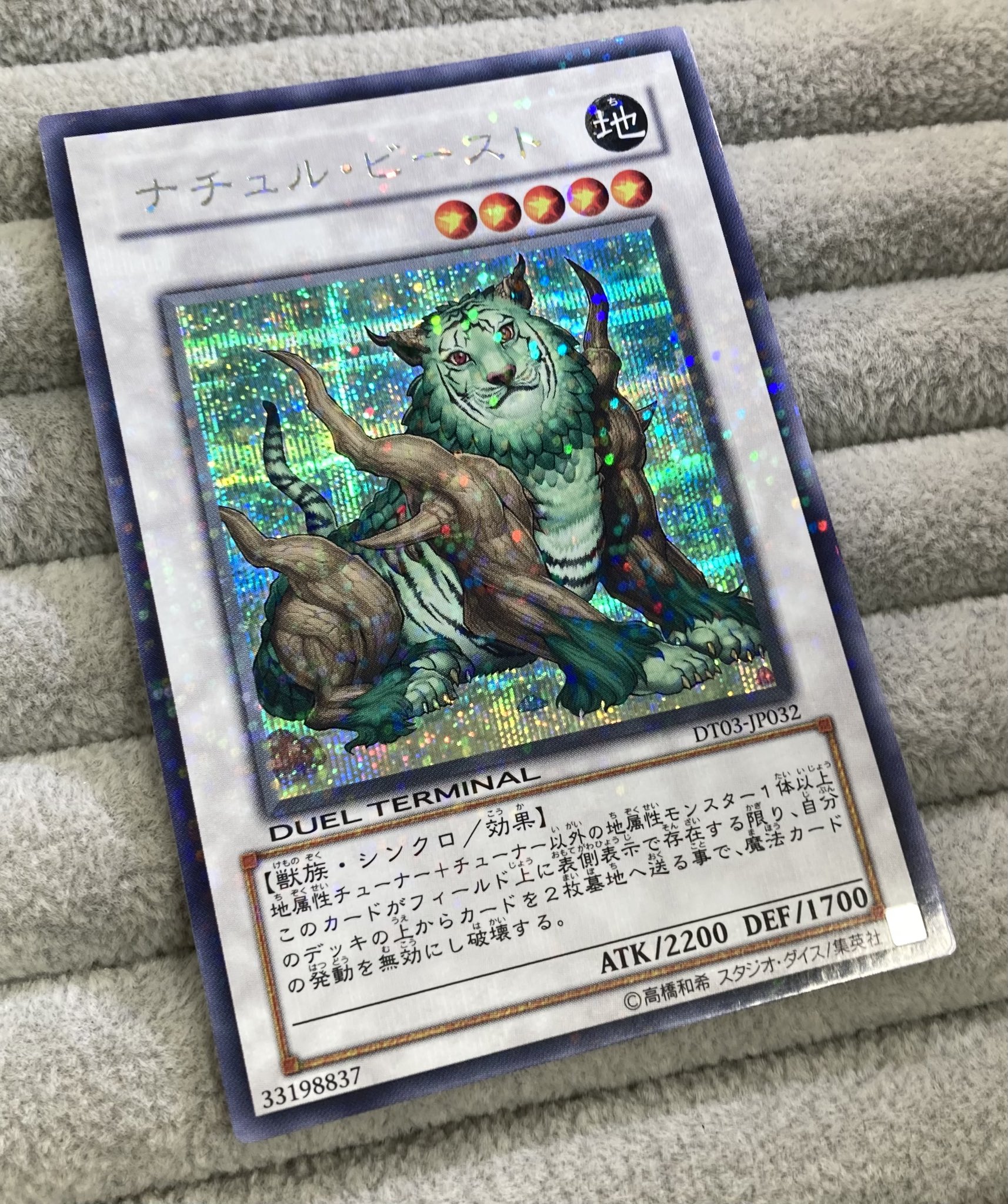 遊戯王 ナチュル・ビースト DTC シークレット 遊戯王ナチュル DT DTC