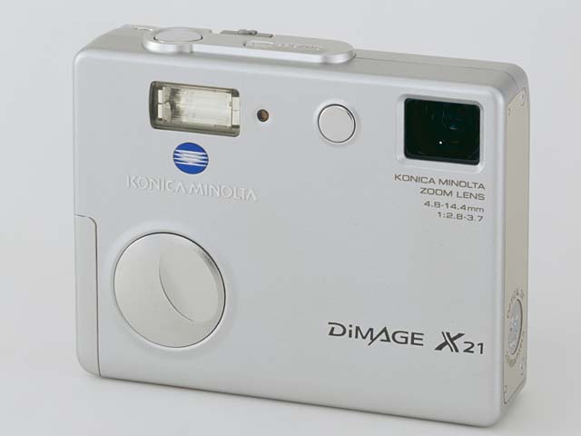 コニカミノルタ、DiMAGE Xシリーズ2機種 コニカミノルタ DiMAGE X20