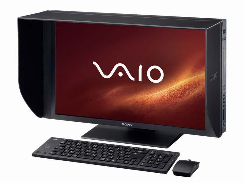 SONY VAIO 一体型 デスクトップパソコン ASCII.jp：ソニー、2010年冬