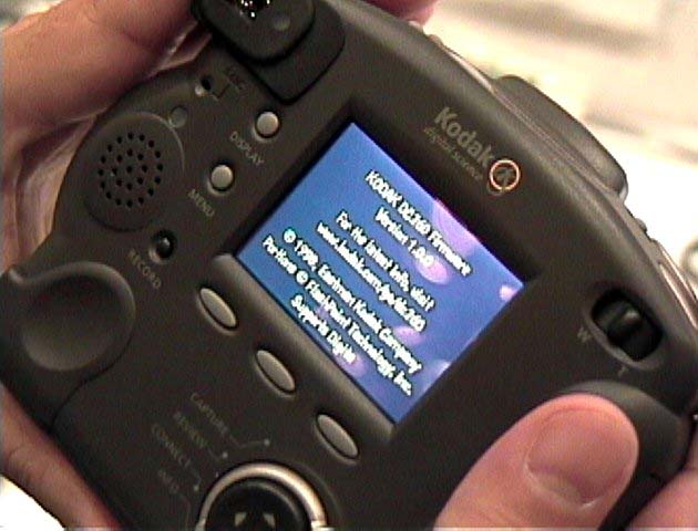 コダック、OSを搭載したデジタルカメラ