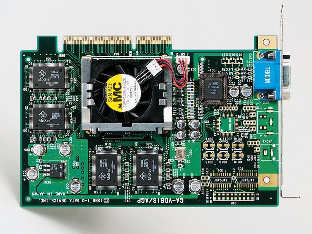 アイ・オー、Voodoo Banshee搭載ビデオカードほか