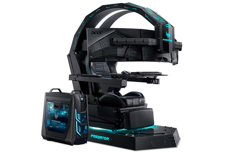 日本エイサー、RTX 2080Ti×2搭載PC“付属”の350万円ゲーミングチェアを