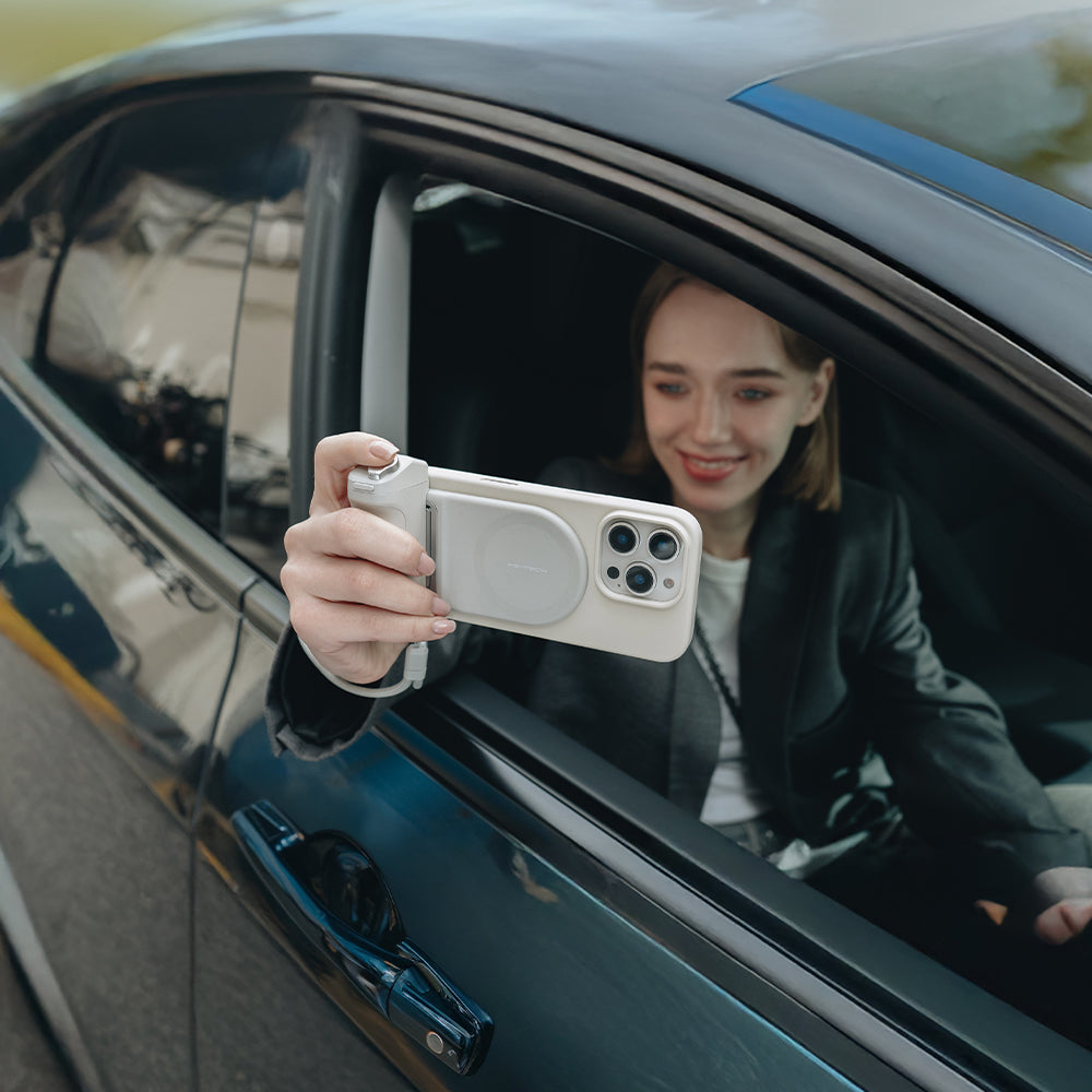 MagCam スマートフォン グリップ (クラシック ブラック) – PGYTECH