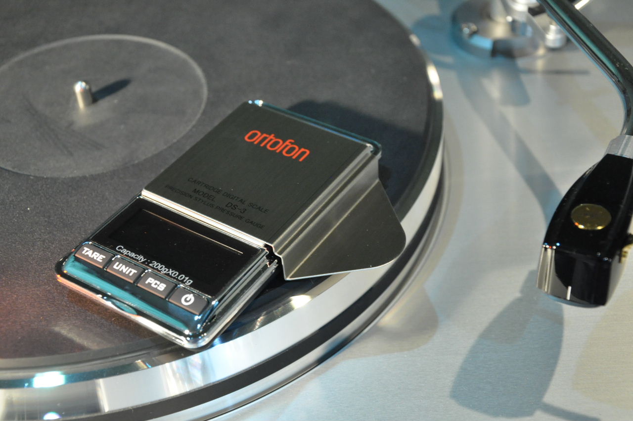 Ortofon/オルトフォン 精密小型デジタル針圧計 DS-3 説明書・元箱付