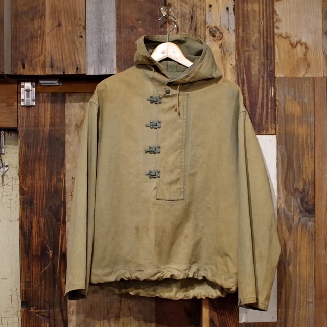 US NAVY 】 初期 フック 40s デッキ レイン パーカー N-2 USN レイン