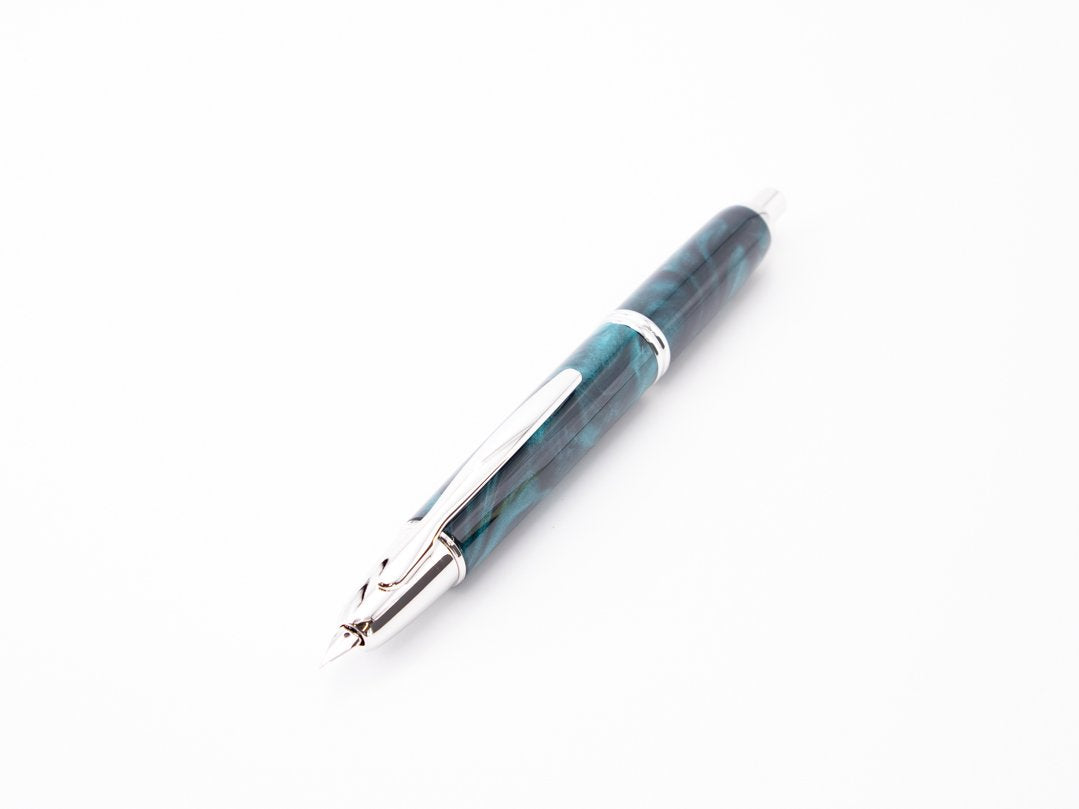 キャップレス SE 万年筆 マーブルグリーン – 文化堂 │ Pentonote