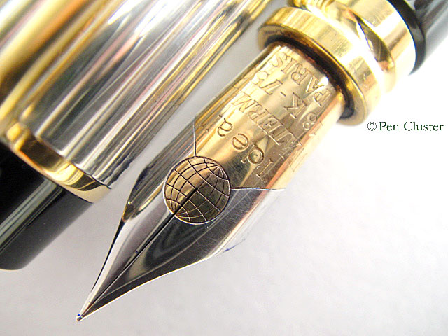 希少】廃盤品ウォーターマン銀製万年筆ルマン100ソリッドシルバー