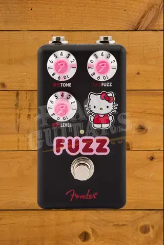 新品 Fender x Hello Kitty Black Fuzz Pedal Fender x Hello Kitty Black Fuzz Pedal Overdrive, distortion & fuzz