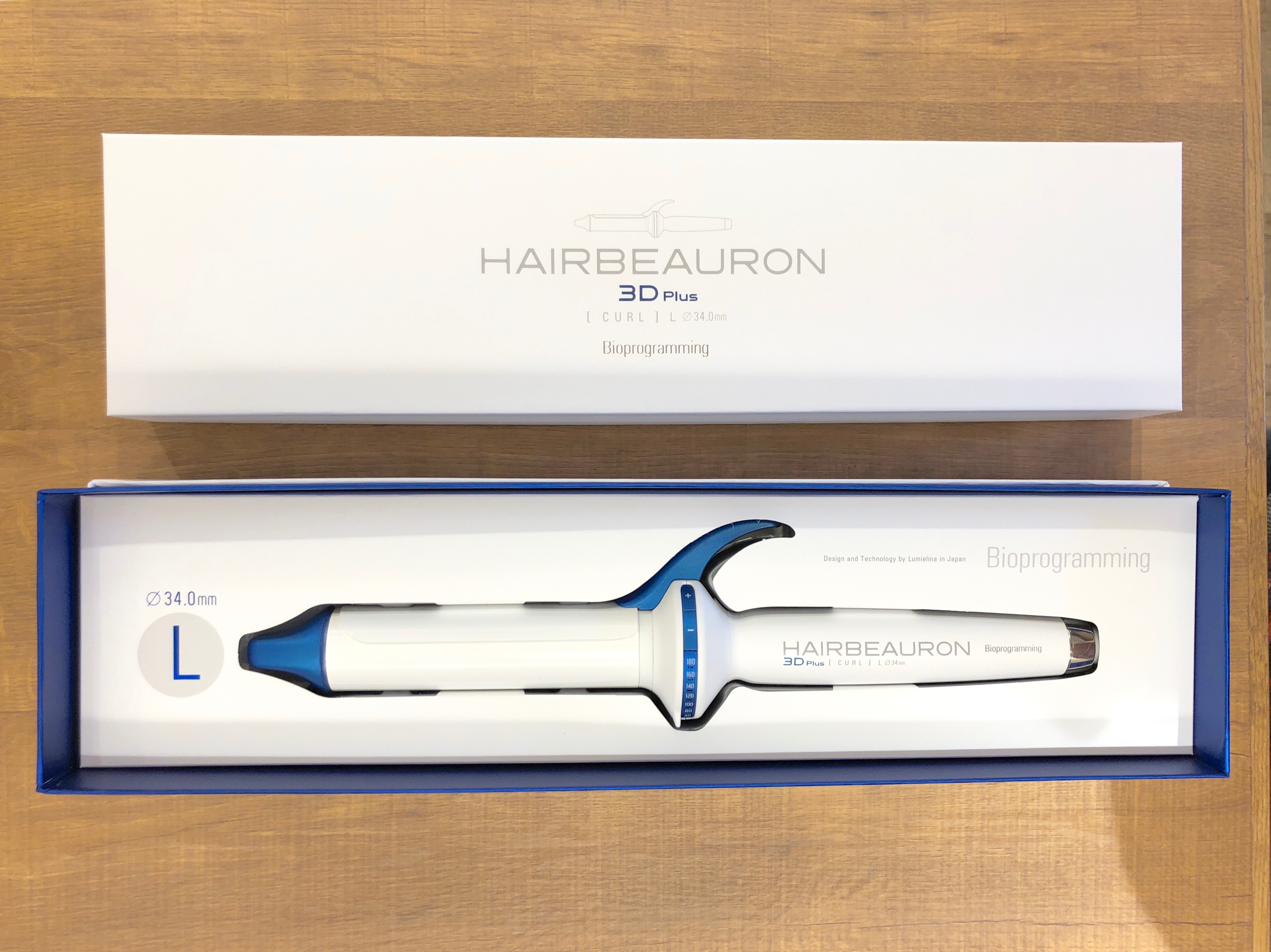 HAIRBEAURON 3D Plus Curl カールヘアアイロン 34mm 一部店舗のみ販売