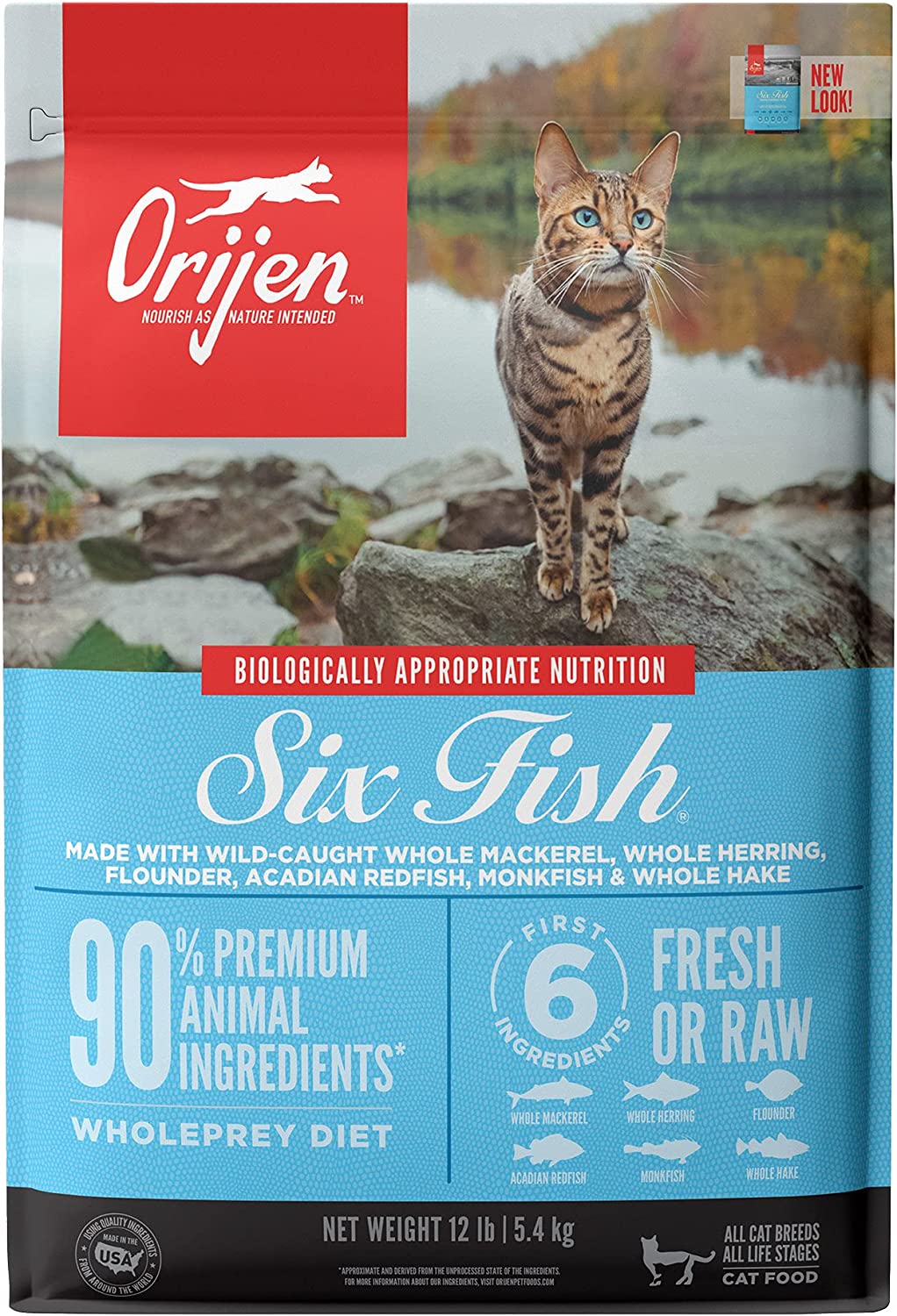 Orijen Six Fish Cat Food | Pet Oasis