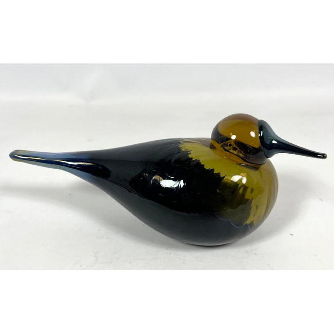 工芸品 birds oiva toikka MAGPIE Birds By Oiva Toikka Blue Magpie