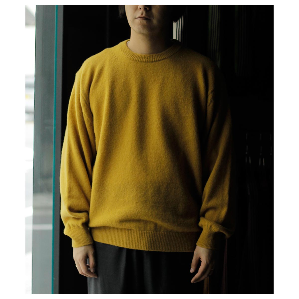 20%OFF セール バトナー BATONER ブルーフェイス クルーネック