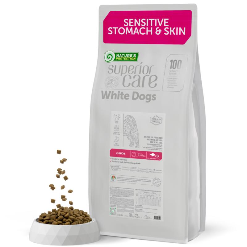 Nature's Protection Superior Care White Dogs White Fish & Rice