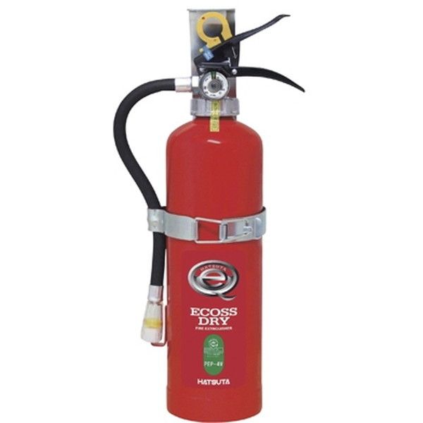 初田製作所 蓄圧式 自動車用粉末(ABC)消火器 PEP-4V (消火器・消火用品