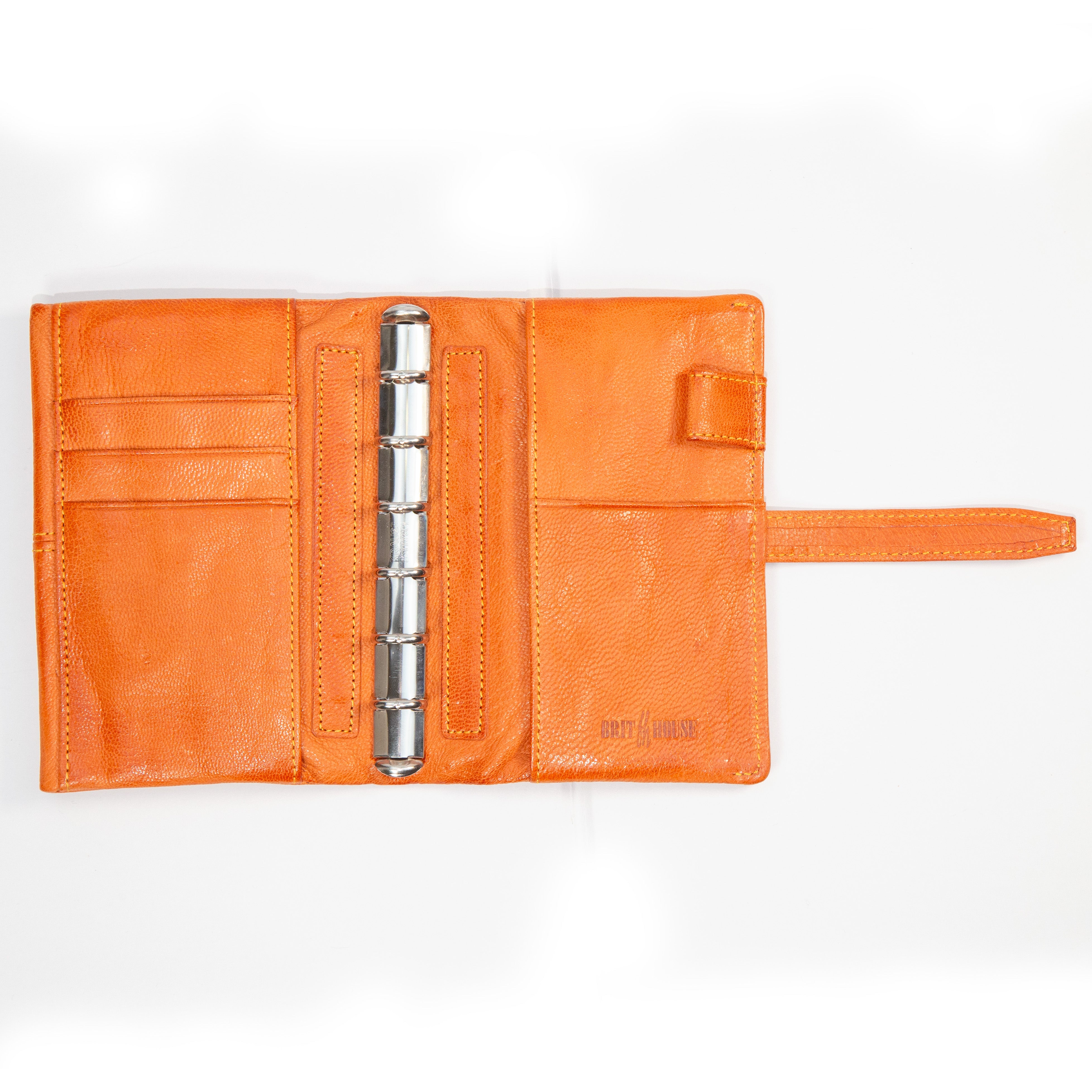 最終値下げ】コードバン システム手帳 バイブル 赤 BRIT HOUSE 最終