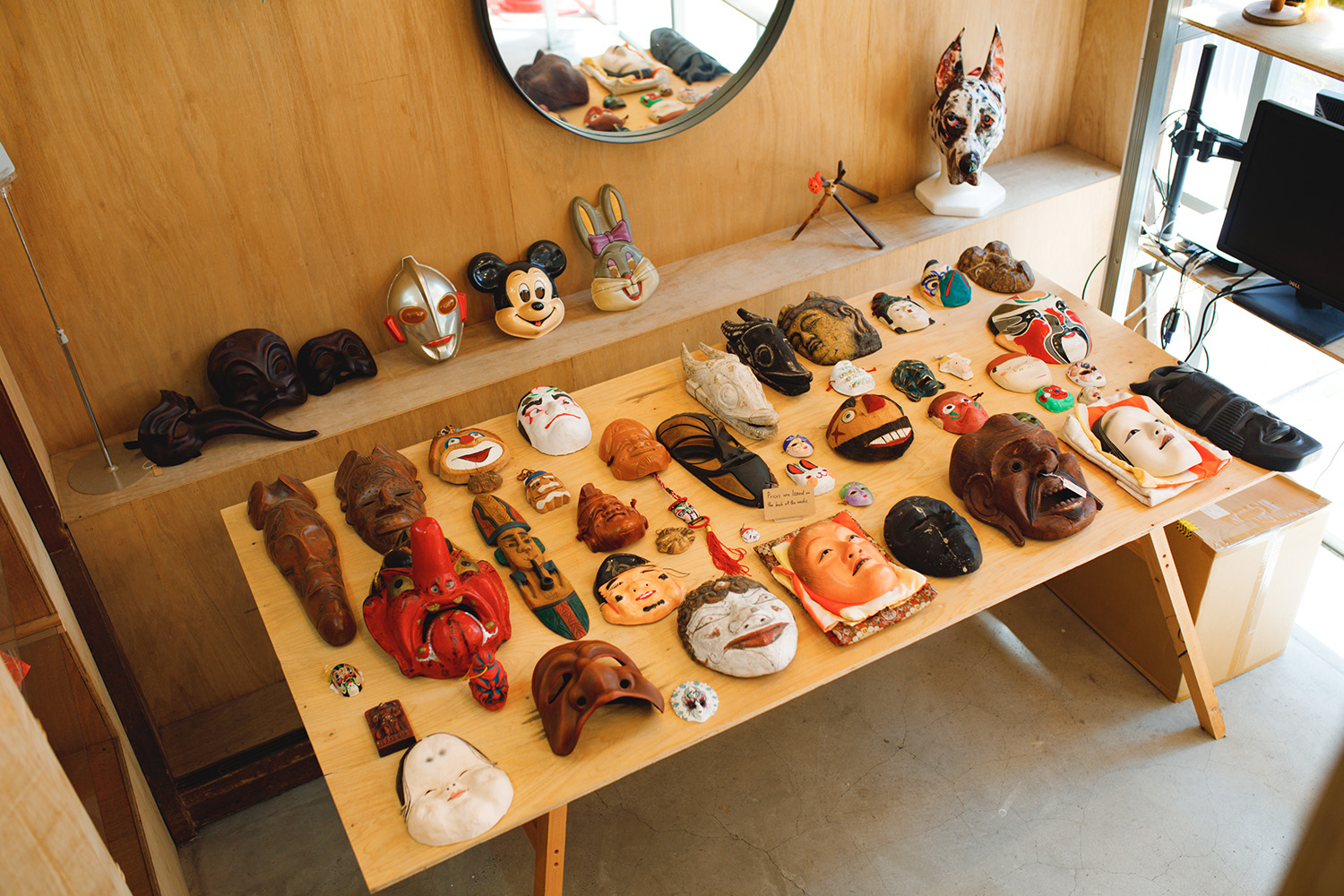 仮面専門店『仮面屋おもて』へ行くと思わぬニューフェイスに出会った