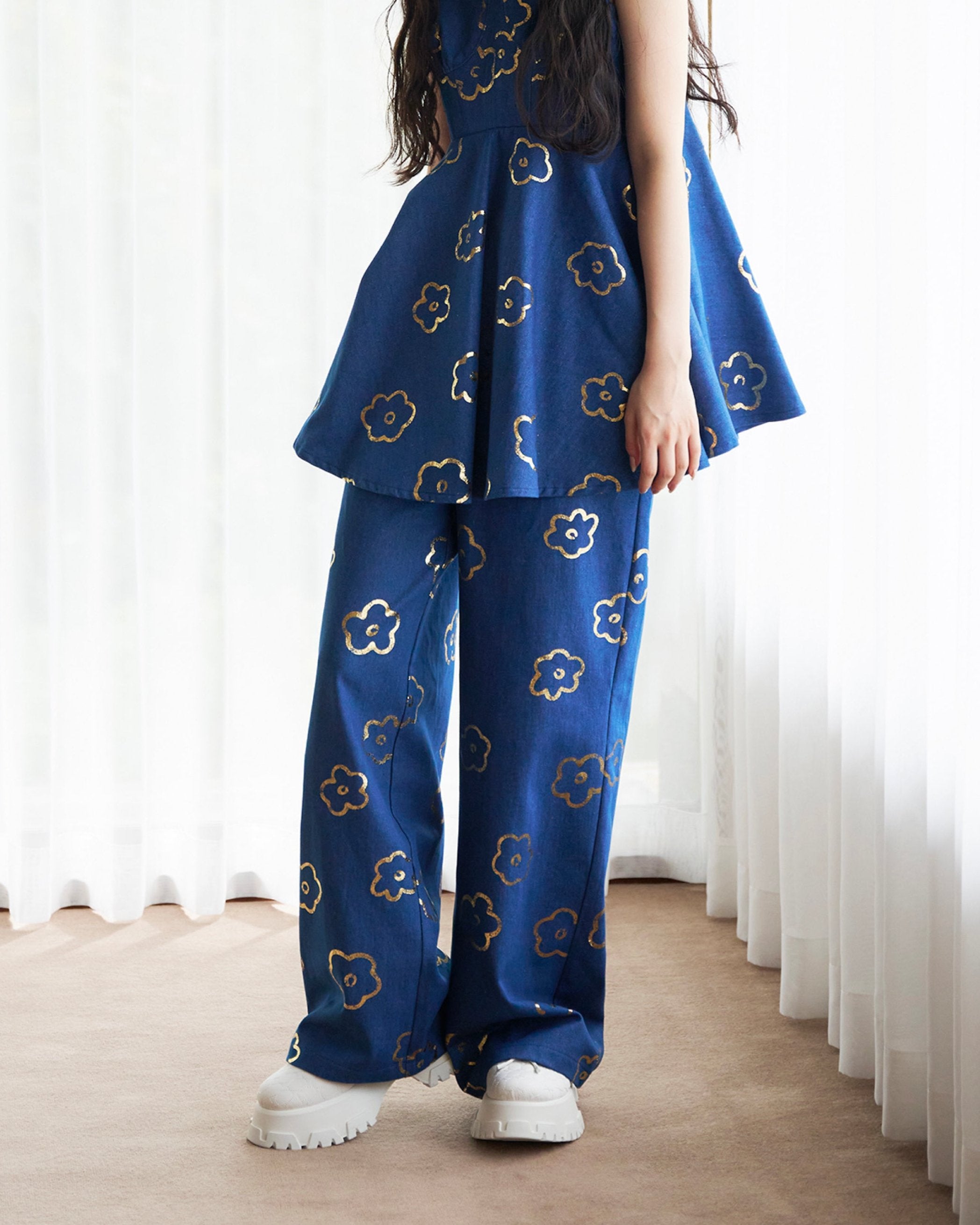 ボトムス・スパッツ misha&puff A-Pant Railroad Floral 3y misha and