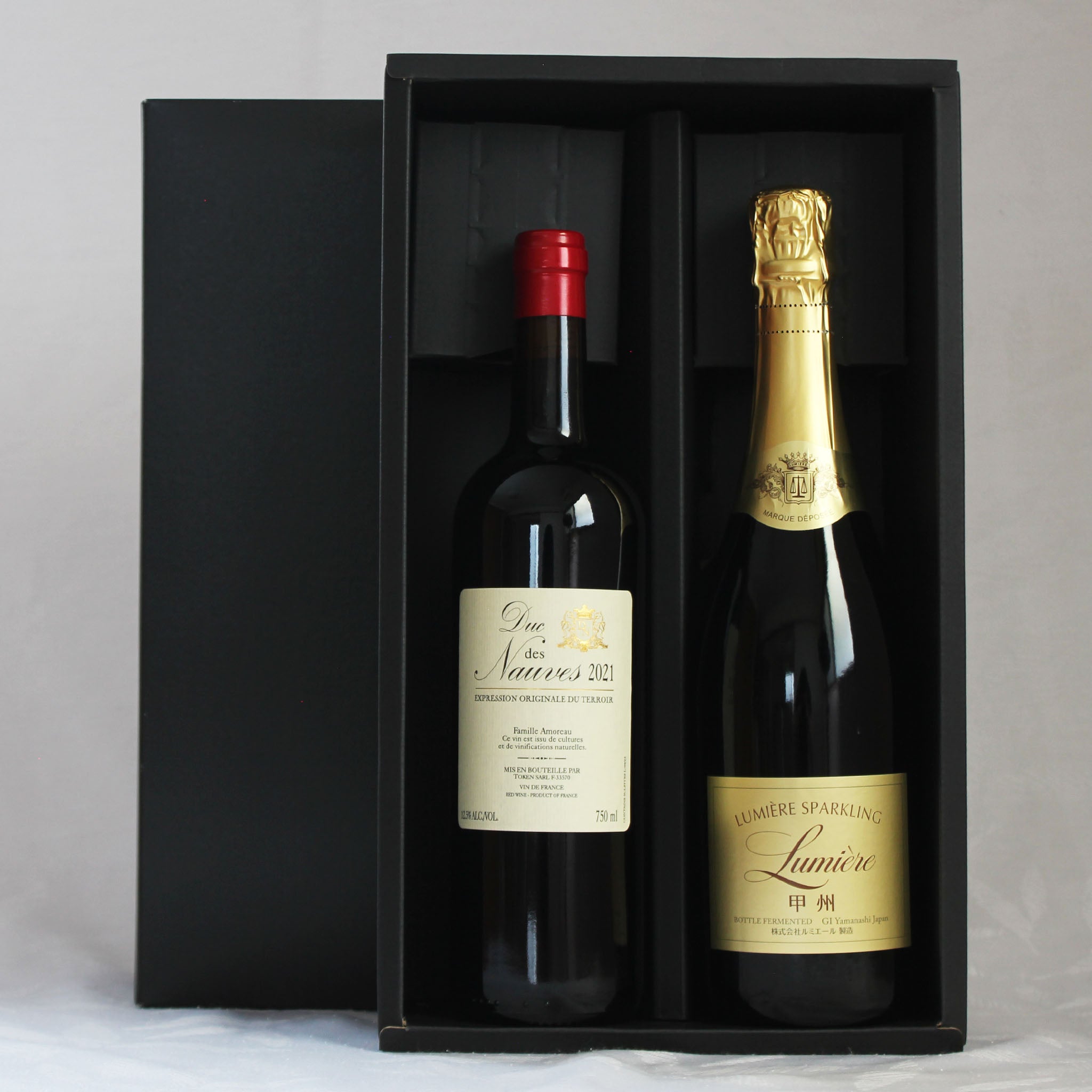 オンラインショップ限定ピーロート・ブルーアソート4本+グラス2個