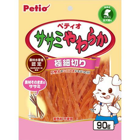 ササミやわらか 極細切り 90g | ペティオ オンライン ショップ本店