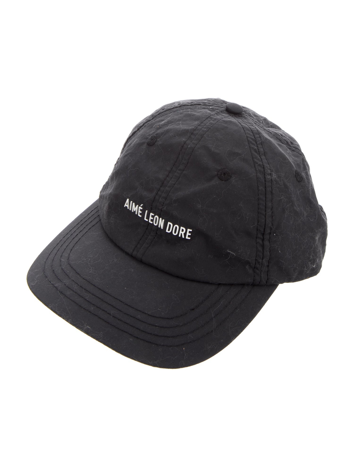 Aimé Leon Dore Nylon Logo Adjustable Cap - Black Hats, Accessories