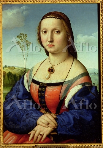 ラファエロ 「マッダレーナ・ドーニの肖像画」 [10704073]のアート作品